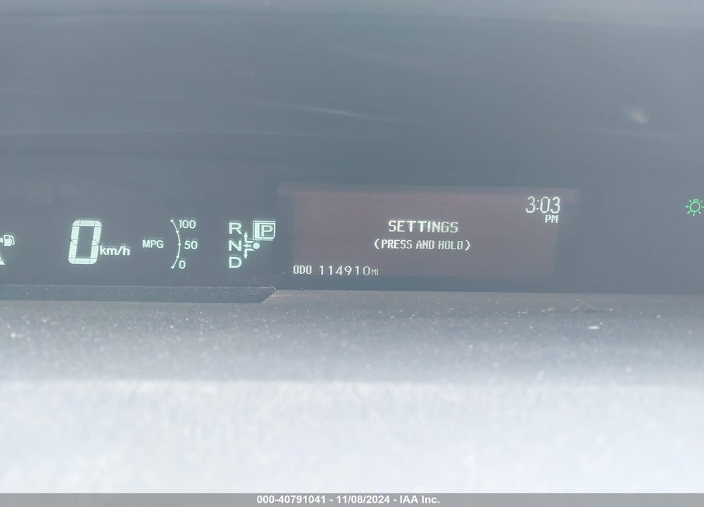 2010 TOYOTA PRIUS II VIN: JTDKN3DU4A0035599