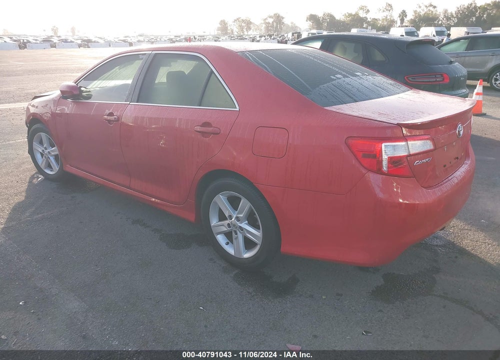 2012 TOYOTA CAMRY SE VIN: 4T1BF1FK4CU613088