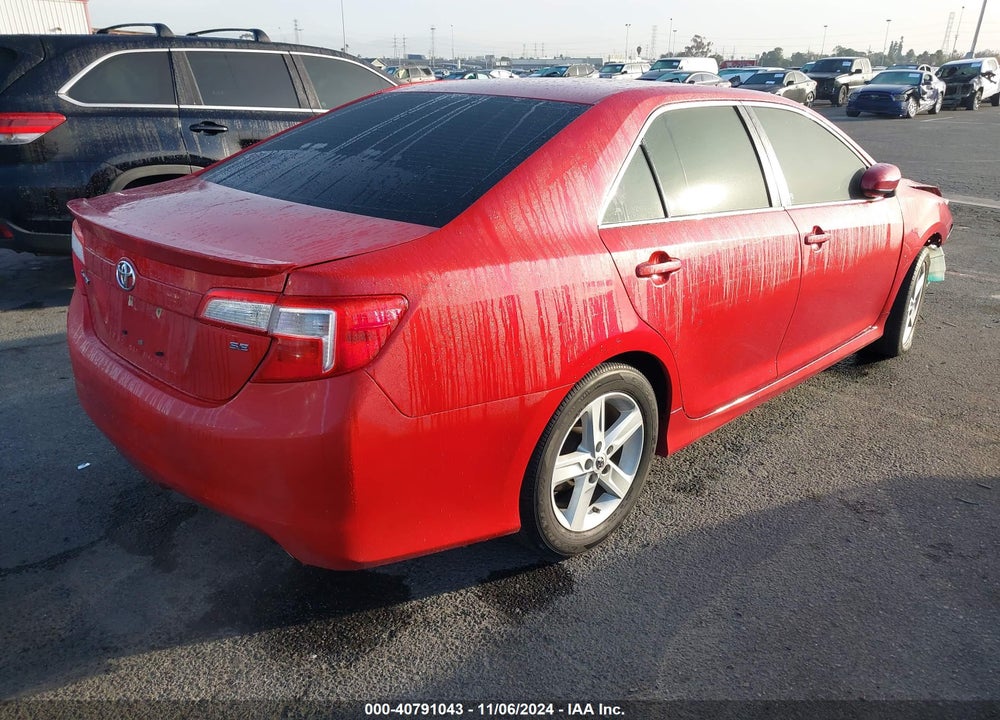 2012 TOYOTA CAMRY SE VIN: 4T1BF1FK4CU613088