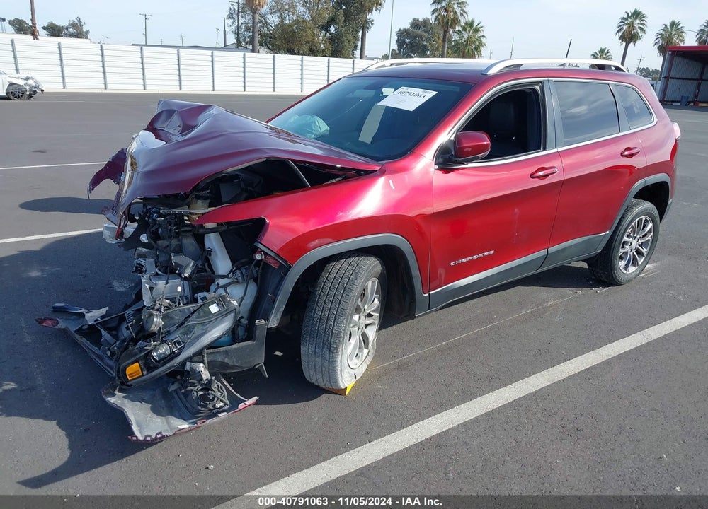 2019 JEEP CHEROKEE LATITUDE PLUS FWD VIN: 1C4PJLLB0KD344384