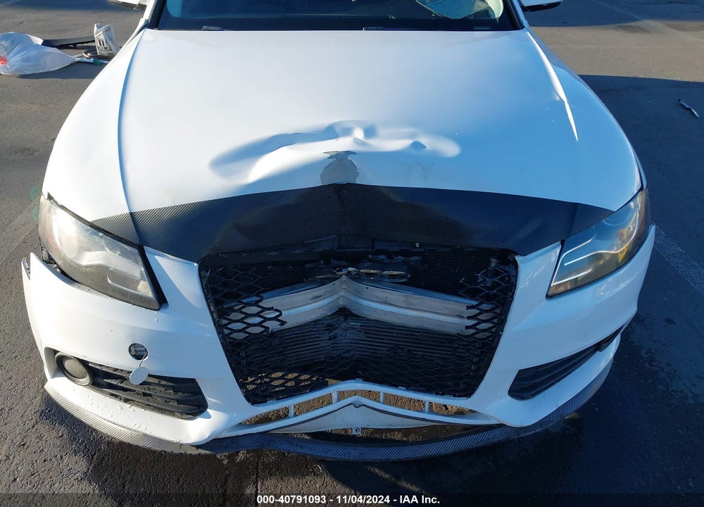 2012 AUDI A4 2.0T PREMIUM VIN: WAUBFAFL8CN009516