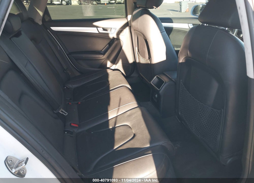 2012 AUDI A4 2.0T PREMIUM VIN: WAUBFAFL8CN009516