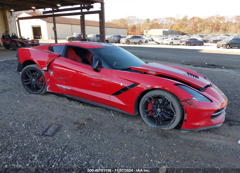 2014 CHEVROLET CORVETTE STINGRAY Z51 VIN: 1G1YJ2D70E5107068