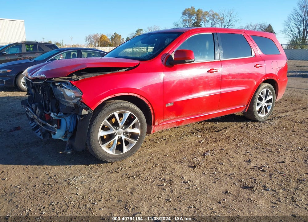 2014 DODGE DURANGO R/T VIN: 1C4SDJCT0EC383307