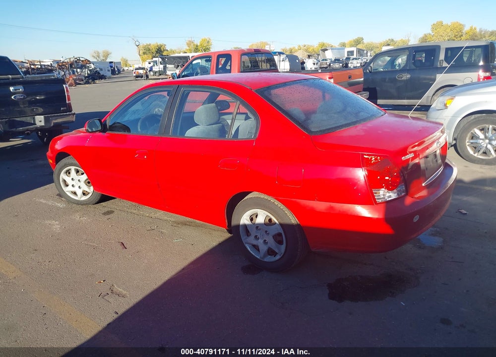 2004 HYUNDAI ELANTRA GLS/GT VIN: KMHDN46D54U798056