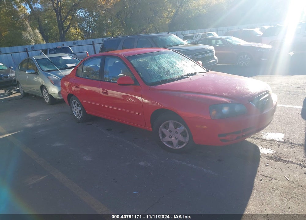 2004 HYUNDAI ELANTRA GLS/GT VIN: KMHDN46D54U798056
