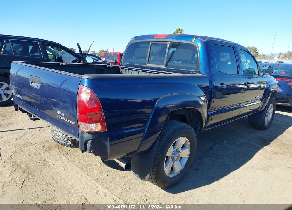 2006 TOYOTA TACOMA DOUBLE CAB PRERUNNER VIN: 5TEJU62N46Z227625
