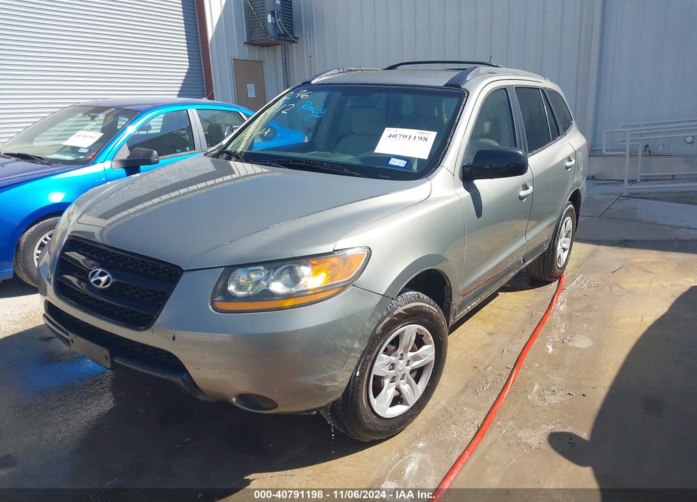 2009 HYUNDAI SANTA FE GLS VIN: 5NMSG13D59H296512