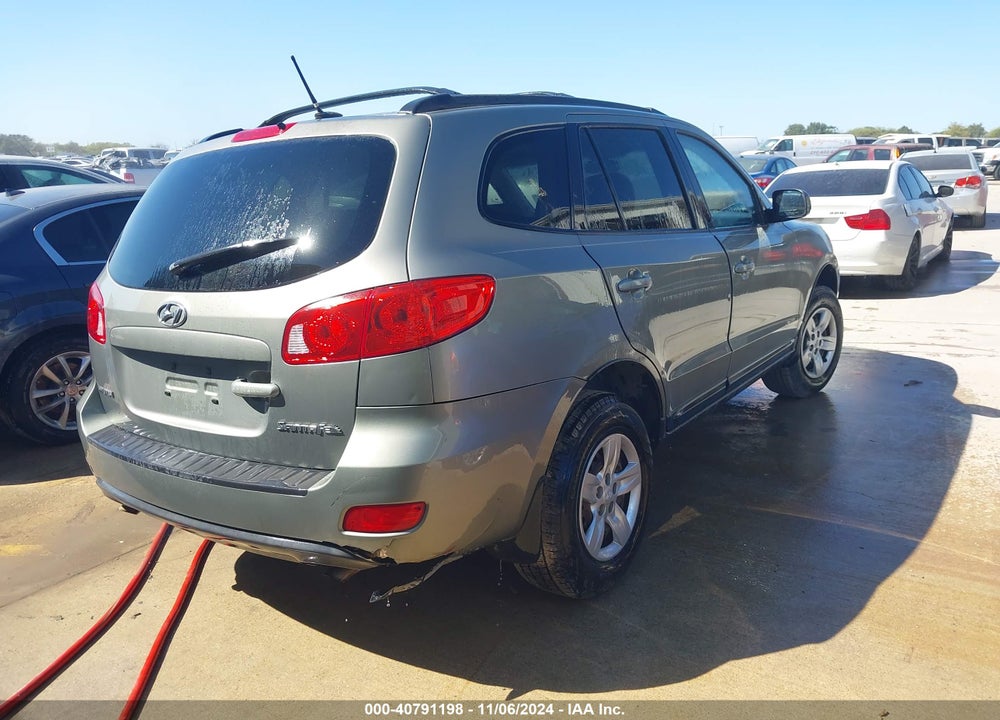 2009 HYUNDAI SANTA FE GLS VIN: 5NMSG13D59H296512
