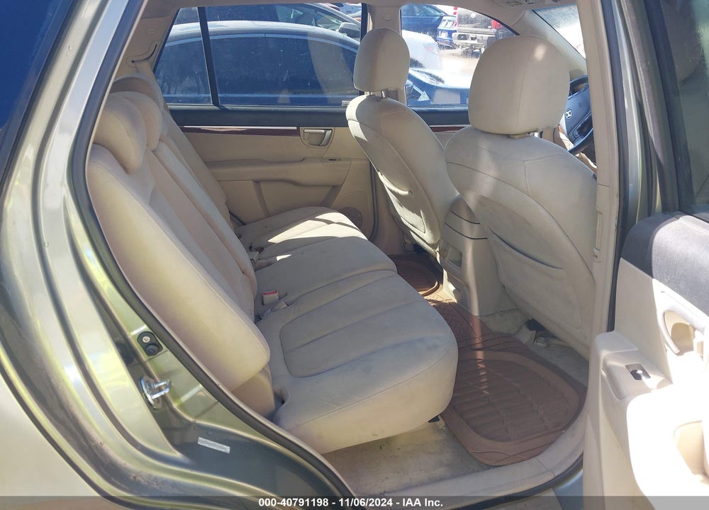2009 HYUNDAI SANTA FE GLS VIN: 5NMSG13D59H296512