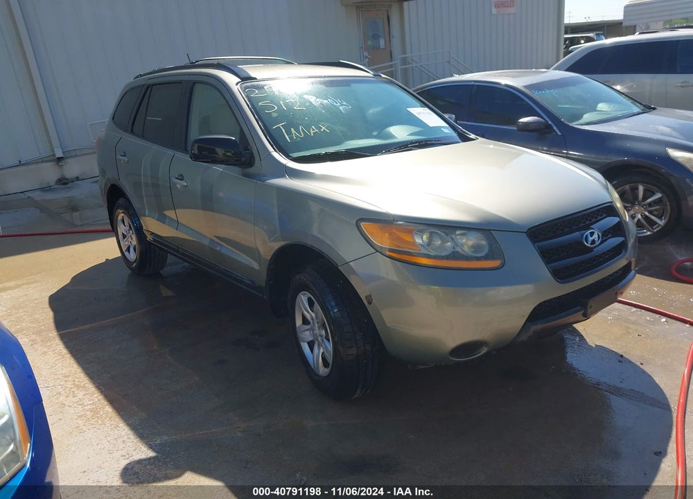 2009 HYUNDAI SANTA FE GLS VIN: 5NMSG13D59H296512