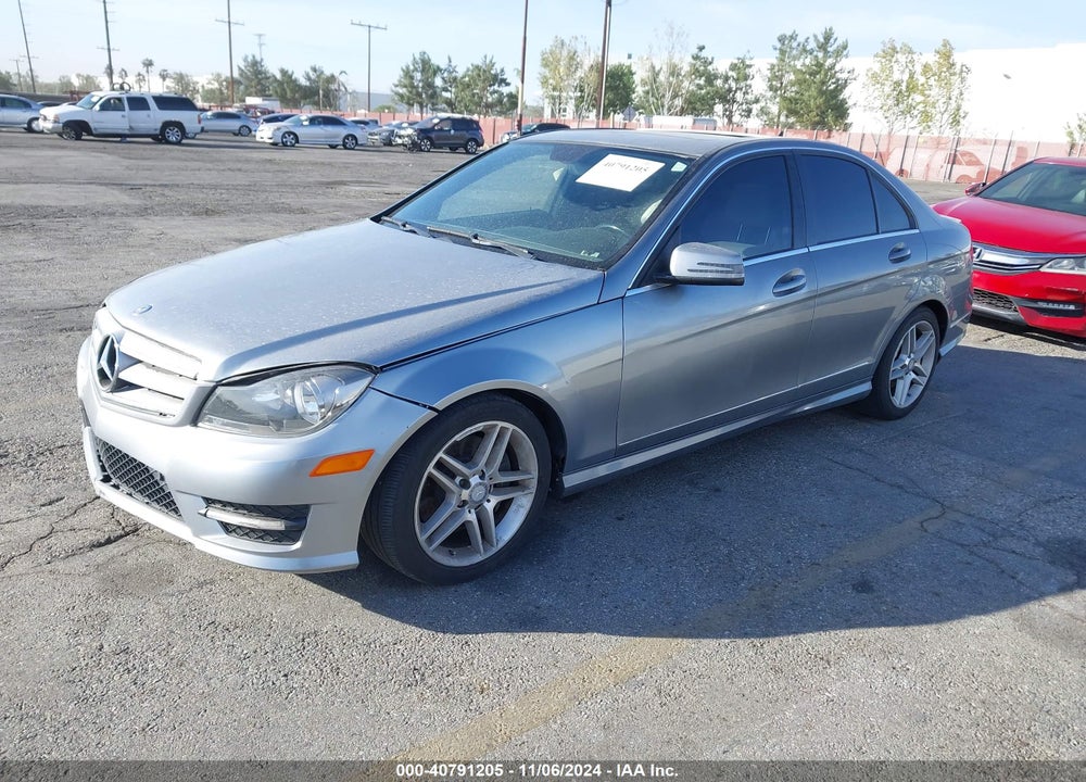 2012 MERCEDES-BENZ C 350 SPORT VIN: WDDGF5HB5CR237539
