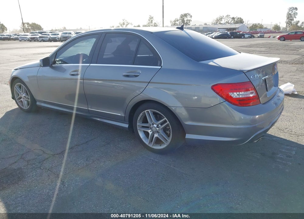 2012 MERCEDES-BENZ C 350 SPORT VIN: WDDGF5HB5CR237539