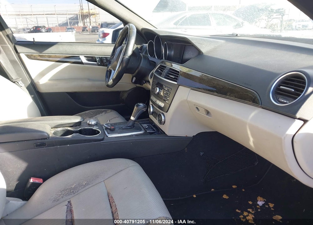 2012 MERCEDES-BENZ C 350 SPORT VIN: WDDGF5HB5CR237539