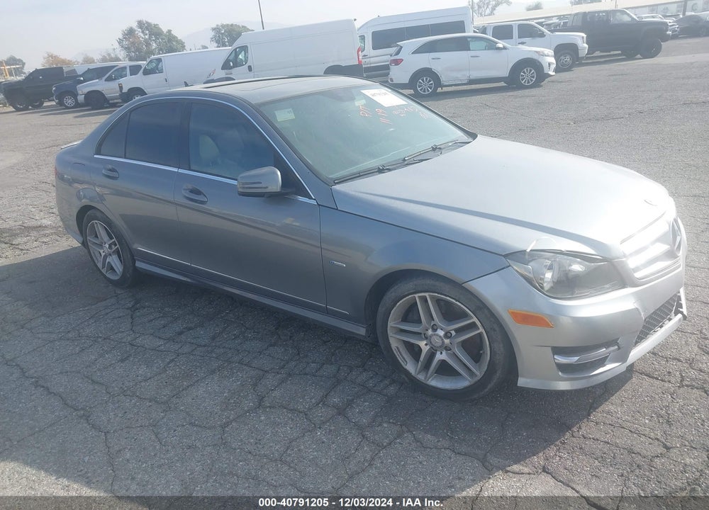 2012 MERCEDES-BENZ C 350 SPORT VIN: WDDGF5HB5CR237539