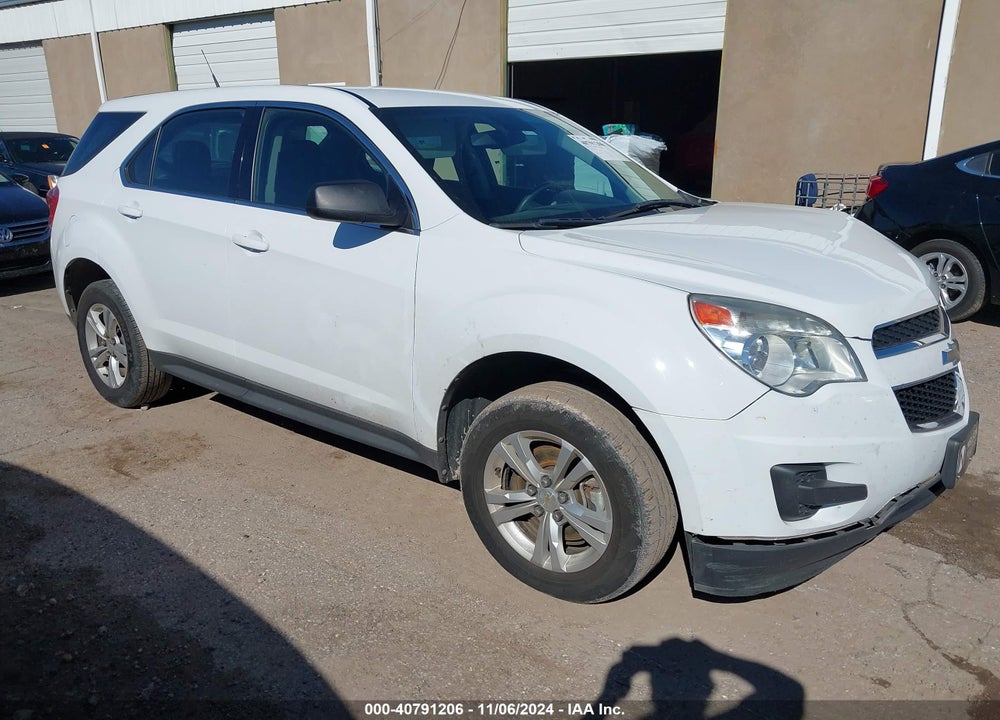 2012 CHEVROLET EQUINOX LS VIN: 2GNALBEK0C1145301