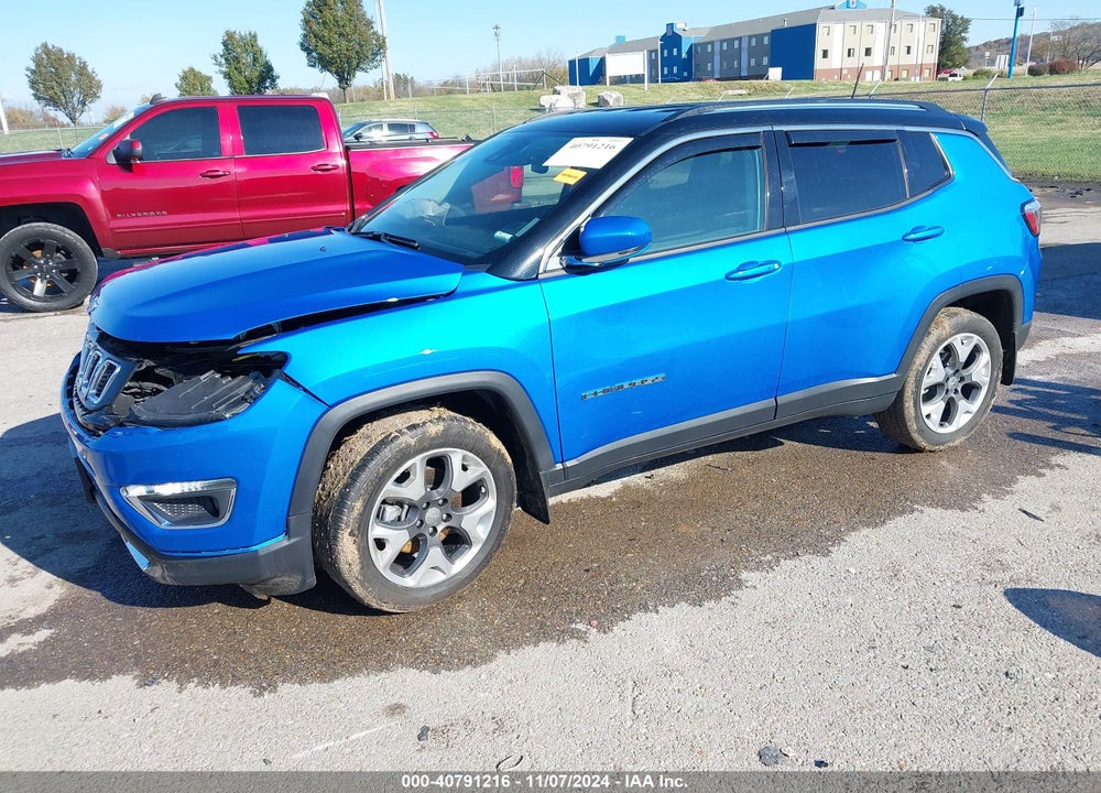 2021 JEEP COMPASS LIMITED 4X4 VIN: 3C4NJDCB7MT500205