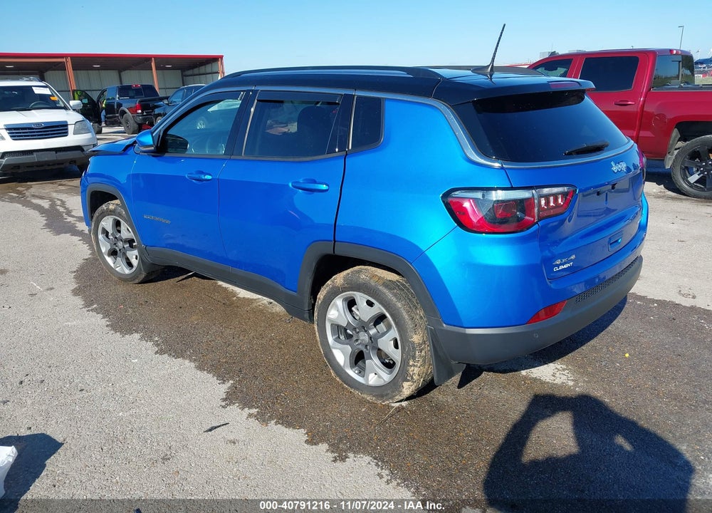 2021 JEEP COMPASS LIMITED 4X4 VIN: 3C4NJDCB7MT500205