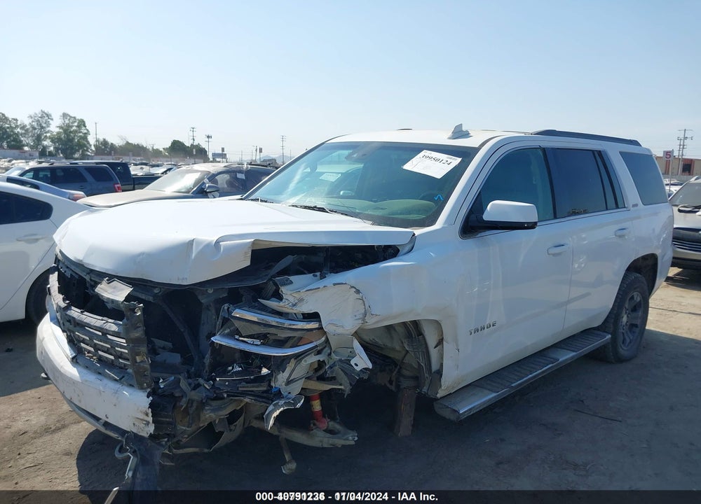 2016 CHEVROLET TAHOE LT VIN: 1GNSKBKC2GR104816