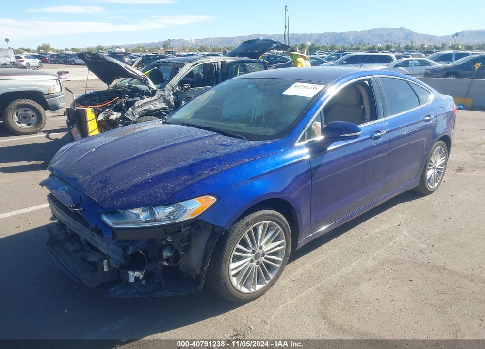 2014 FORD FUSION SE VIN: 3FA6P0HD9ER356621