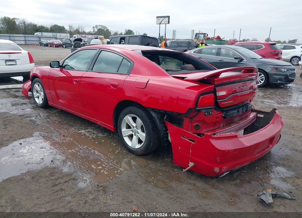 2012 DODGE CHARGER SE VIN: 2C3CDXBG9CH125667