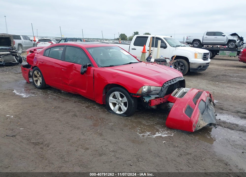 2012 DODGE CHARGER SE VIN: 2C3CDXBG9CH125667