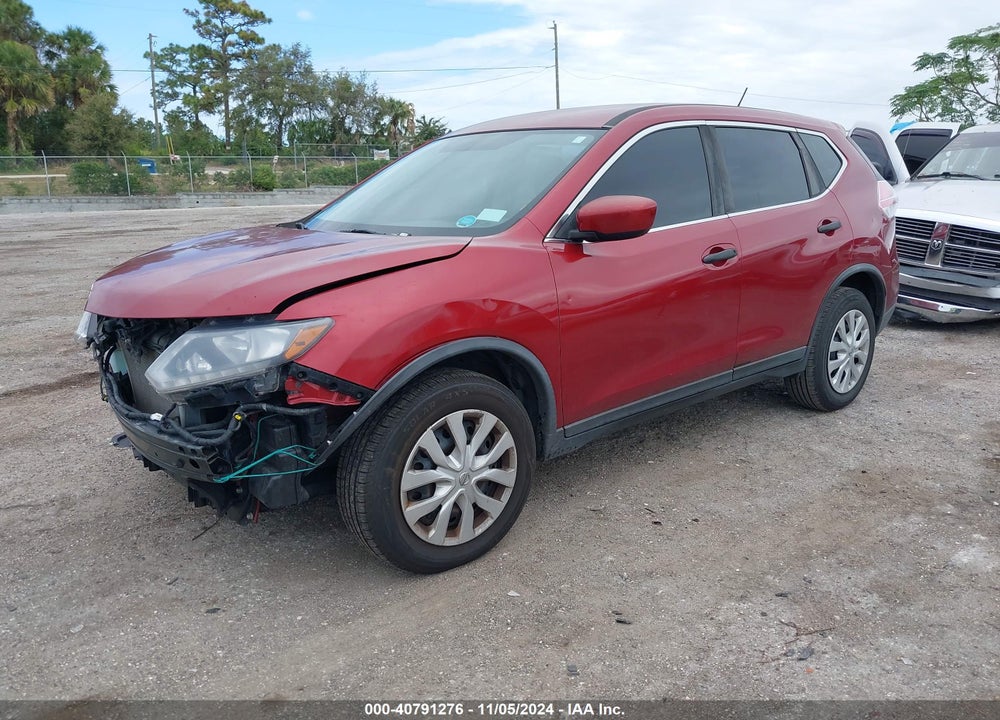 2016 NISSAN ROGUE S/SL/SV VIN: KNMAT2MVXGP668998