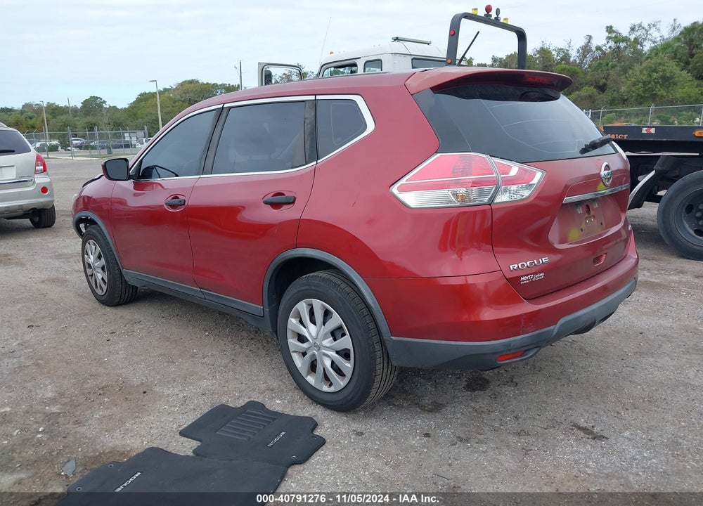 2016 NISSAN ROGUE S/SL/SV VIN: KNMAT2MVXGP668998