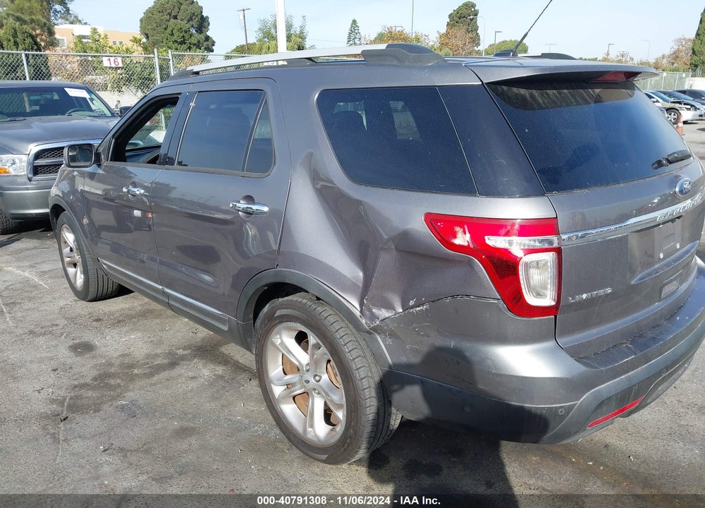 2013 FORD EXPLORER LIMITED VIN: 1FM5K7F80DGC20513