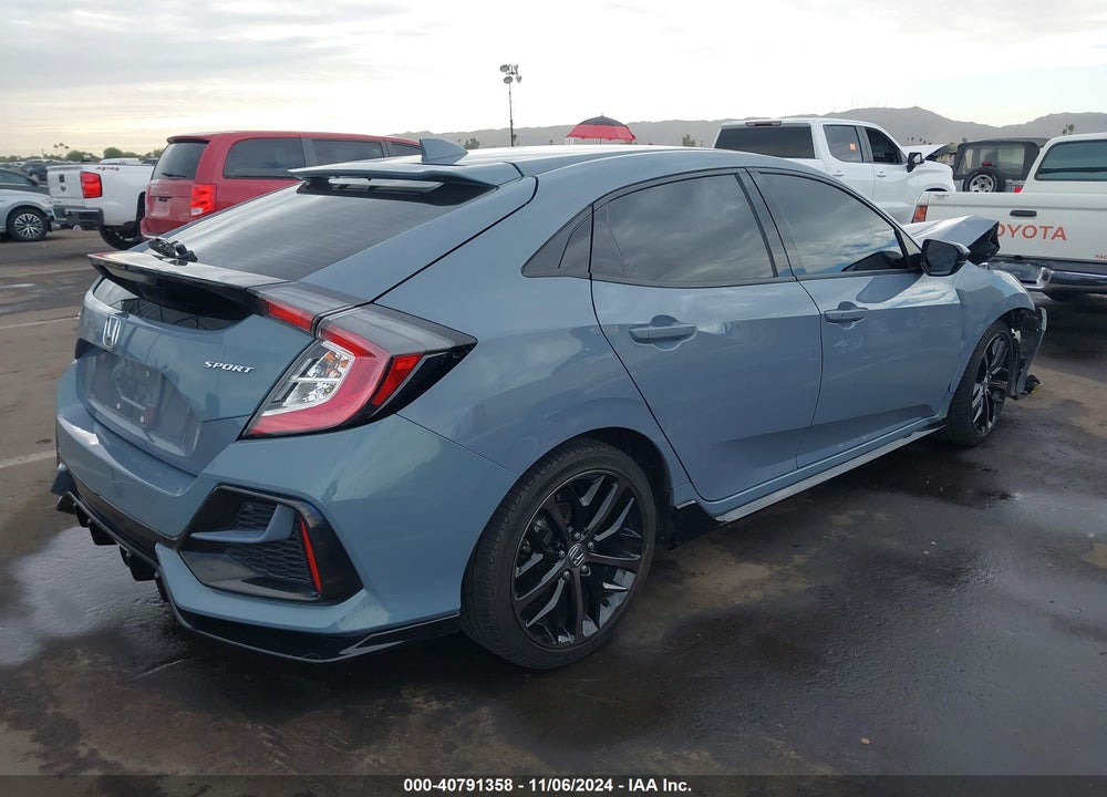 2020 HONDA CIVIC SPORT VIN: SHHFK7H49LU213053