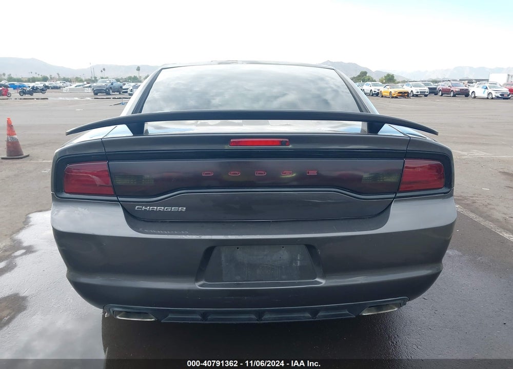 2013 DODGE CHARGER VIN: 2C3CDXBG4DH623695