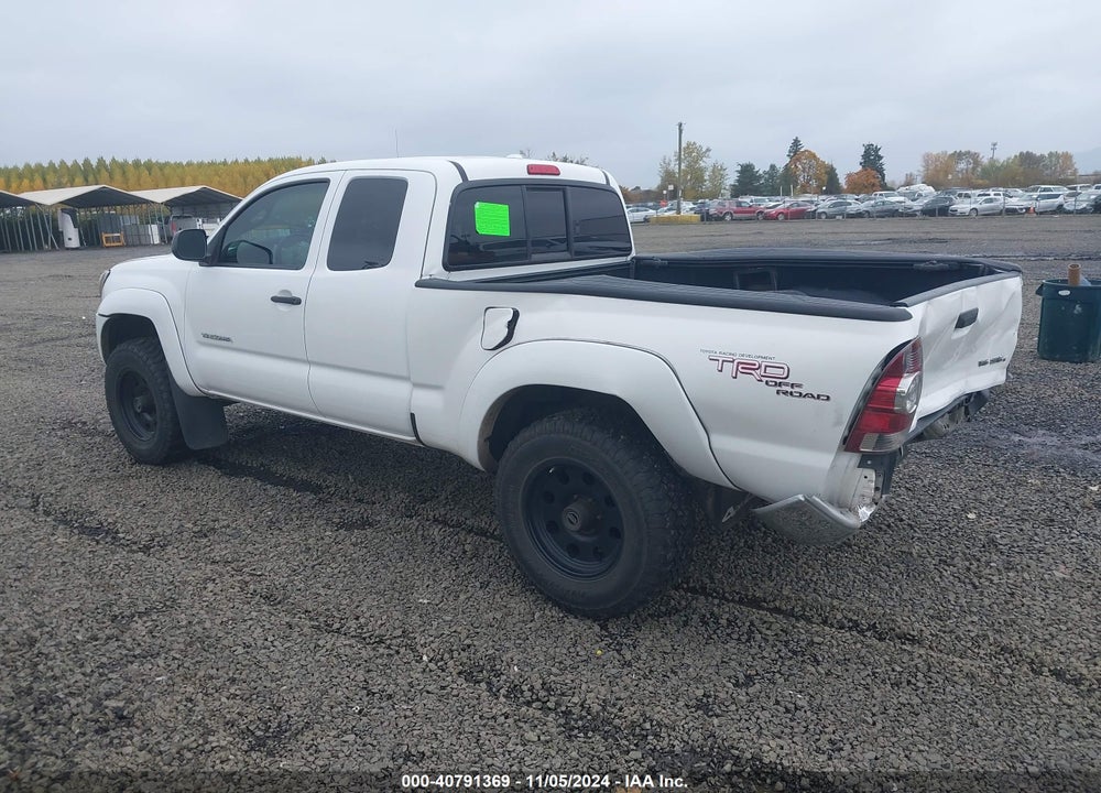 2009 TOYOTA TACOMA ACCESS CAB VIN: 5TEUU42N49Z602161