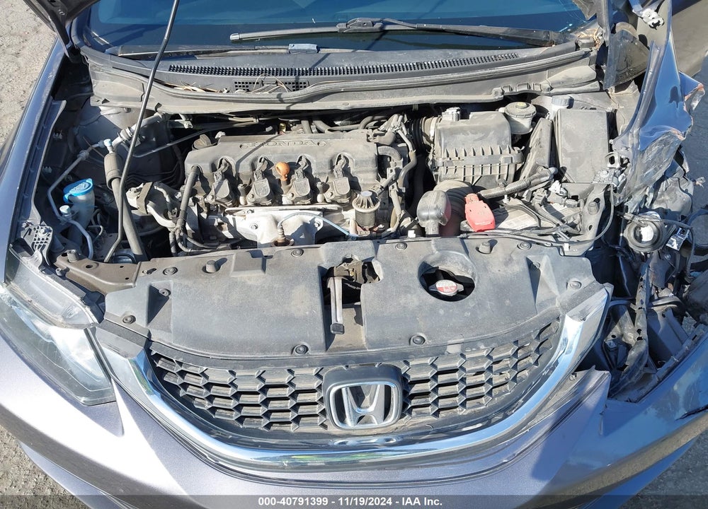 2015 HONDA CIVIC LX VIN: 19XFB2E58FE013695
