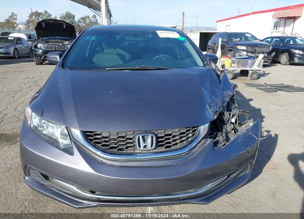 2015 HONDA CIVIC LX VIN: 19XFB2E58FE013695