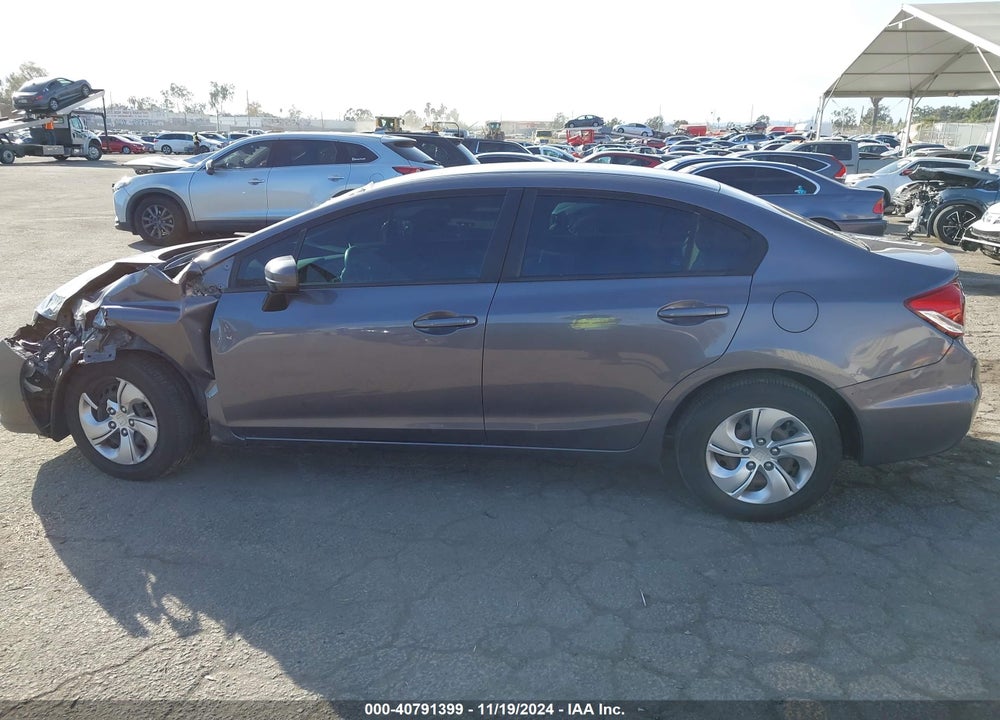 2015 HONDA CIVIC LX VIN: 19XFB2E58FE013695
