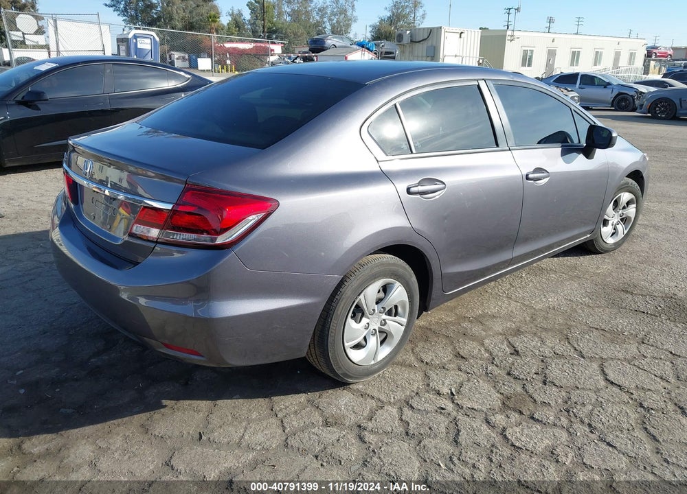 2015 HONDA CIVIC LX VIN: 19XFB2E58FE013695