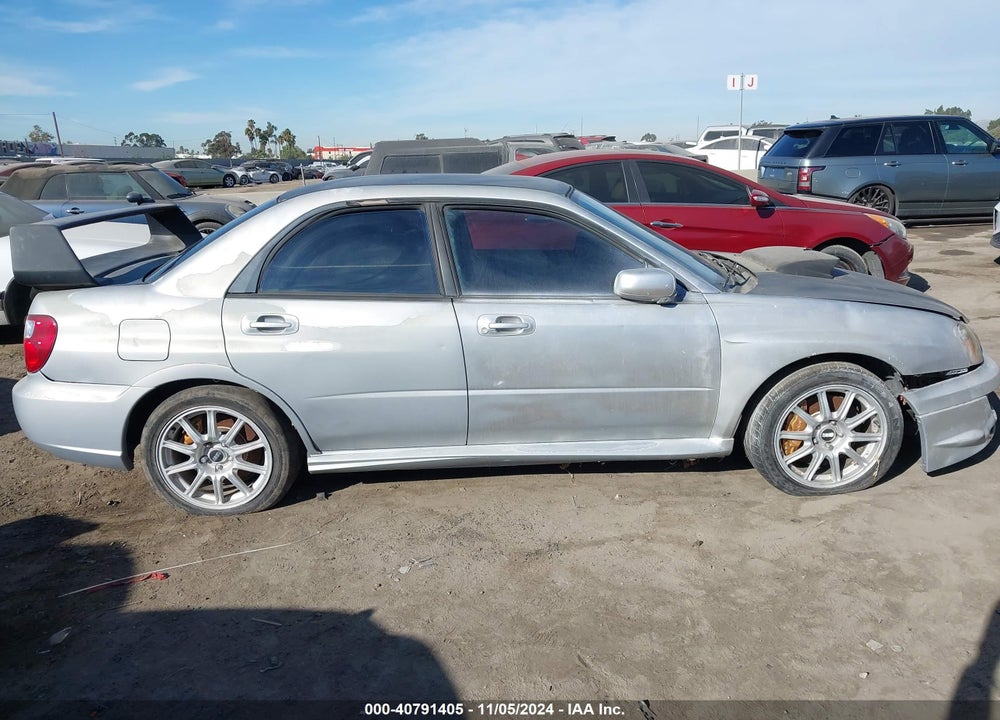 2005 SUBARU IMPREZA WRX STI VIN: JF1GD70665L512230