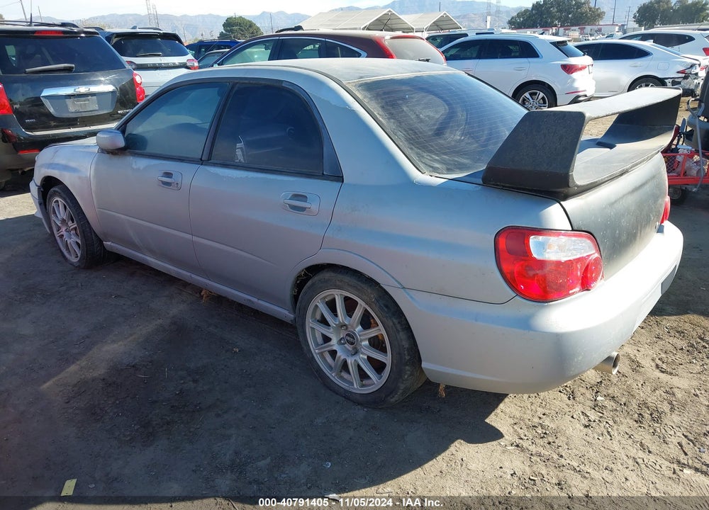 2005 SUBARU IMPREZA WRX STI VIN: JF1GD70665L512230