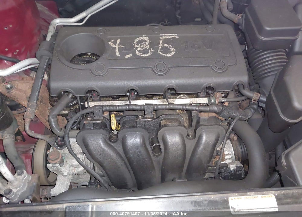 2010 HYUNDAI SANTA FE GLS VIN: 5NMSG3ABXAH410490