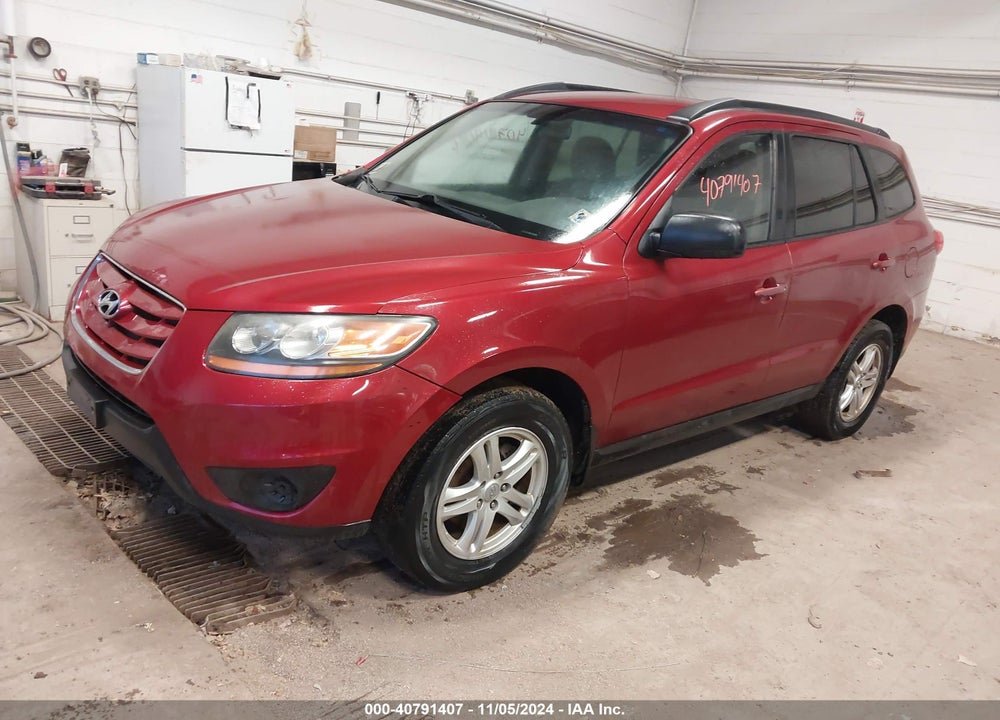 2010 HYUNDAI SANTA FE GLS VIN: 5NMSG3ABXAH410490