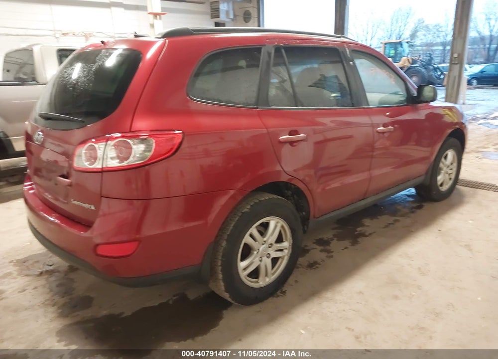 2010 HYUNDAI SANTA FE GLS VIN: 5NMSG3ABXAH410490