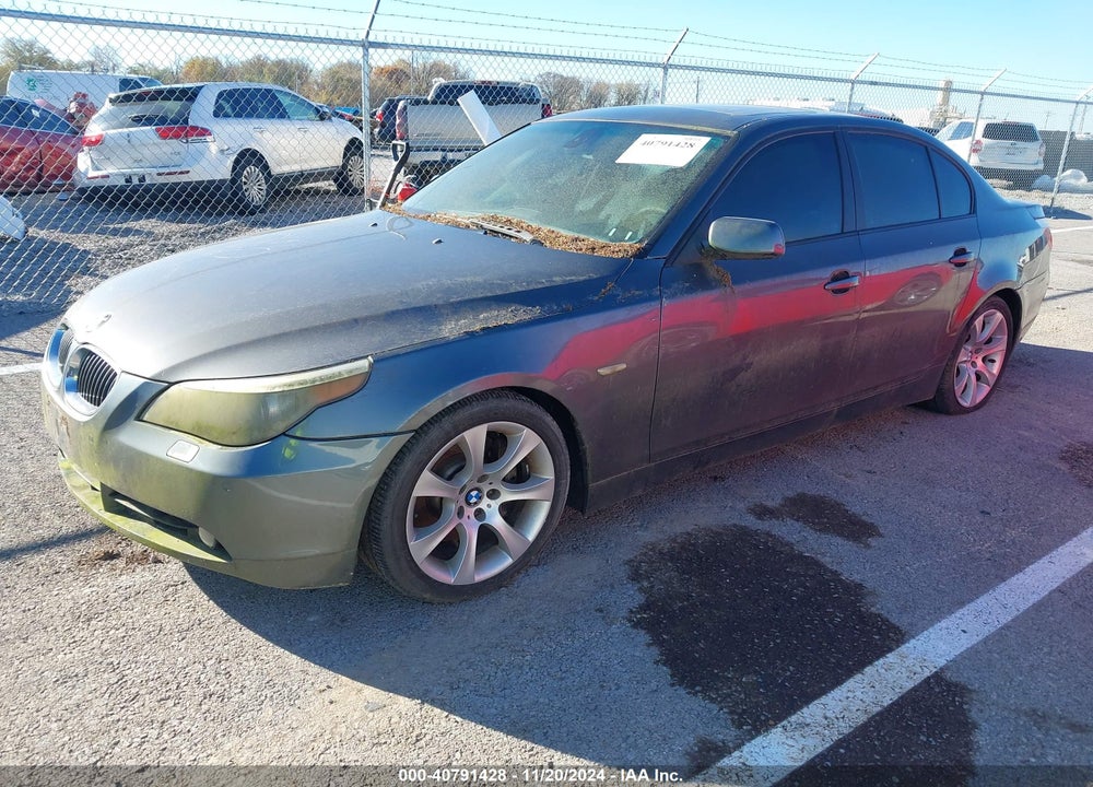 2007 BMW 550I VIN: WBANB53557CP03975