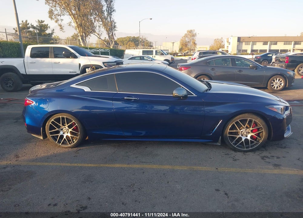 2018 INFINITI Q60 3.0T RED SPORT 400 VIN: JN1FV7EK8JM530700