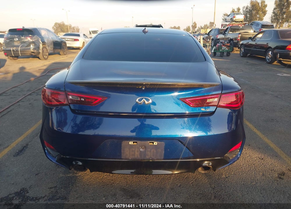 2018 INFINITI Q60 3.0T RED SPORT 400 VIN: JN1FV7EK8JM530700