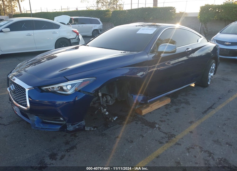 2018 INFINITI Q60 3.0T RED SPORT 400 VIN: JN1FV7EK8JM530700