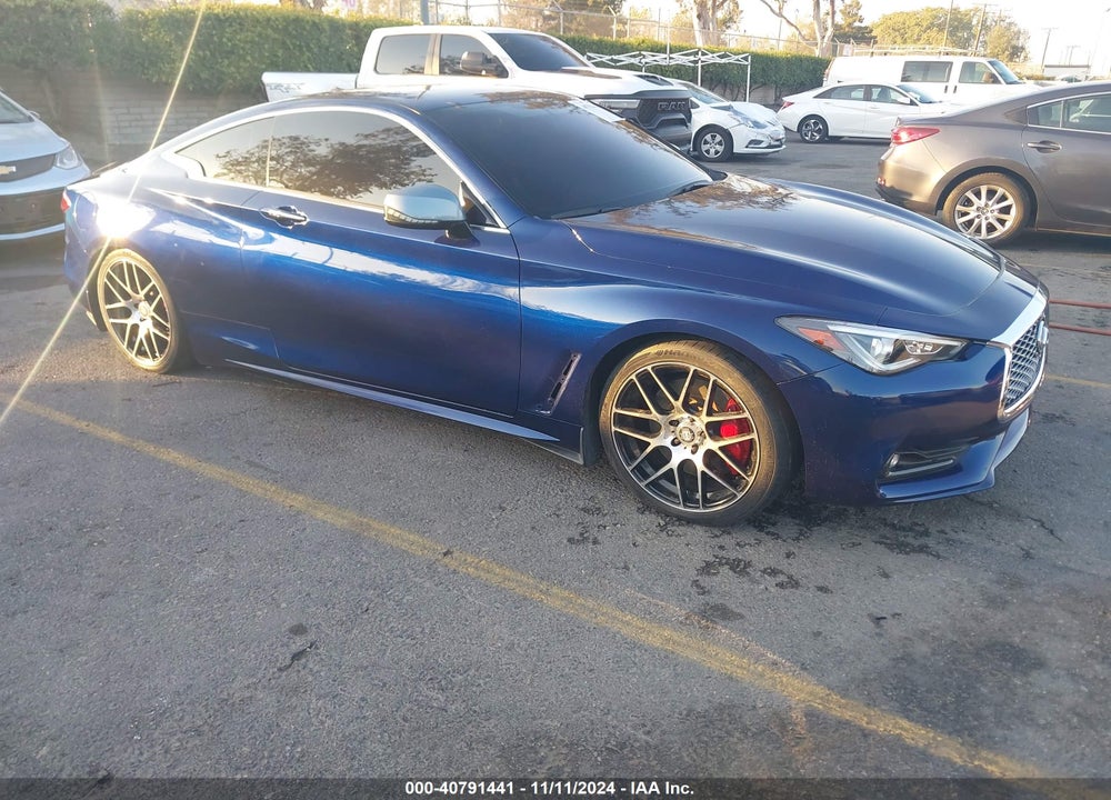 2018 INFINITI Q60 3.0T RED SPORT 400 VIN: JN1FV7EK8JM530700