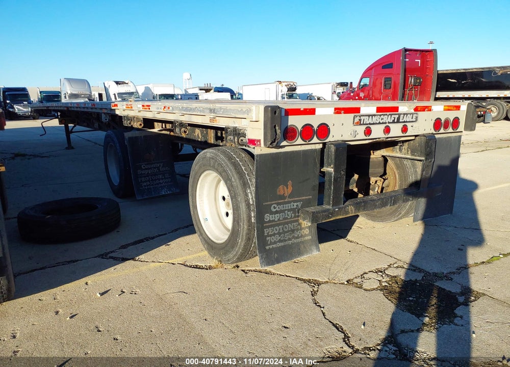 2006 TRANSCRAFT CORP FLATBED TRAILER VIN: 1TTF4820X62016413