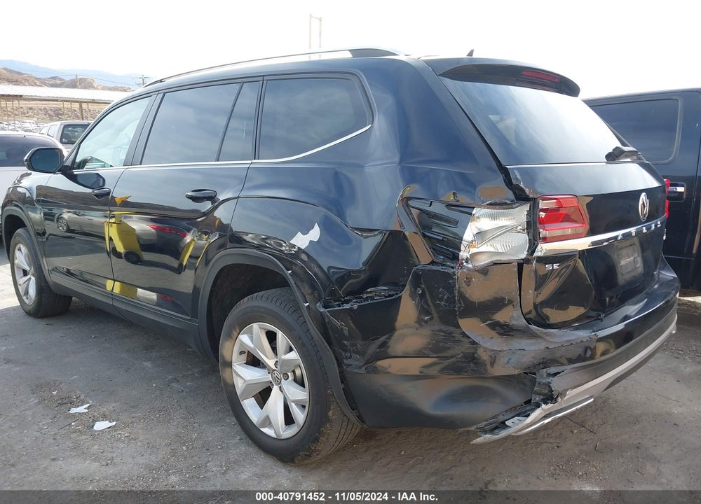 2019 VOLKSWAGEN ATLAS 3.6L V6 SE W/TECHNOLOGY VIN: 1V2UR2CA7KC571251