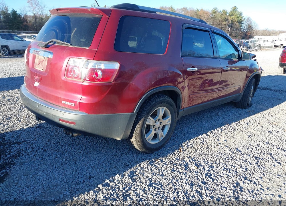 2011 GMC ACADIA SLE VIN: 1GKKVPED8BJ281612