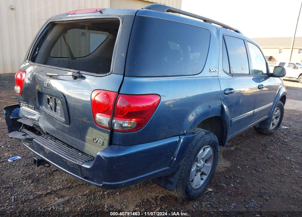 2006 TOYOTA SEQUOIA SR5 V8 VIN: 5TDZT34A96S266948